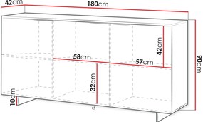 Бюфет Alma long