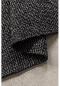 Черна пътека от юта 80x200 cm Bouclé - Hanse Home