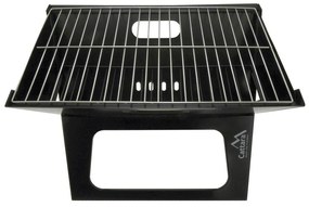 Сгъваема черна скара на дървени въглища Piran - Cattara