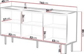 Бюфет Lucca-Leuko
