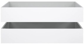 Бели чекмеджета за под леглото в комплект от 2 бр. 90x190/140x190 cm Naia – Tvilum