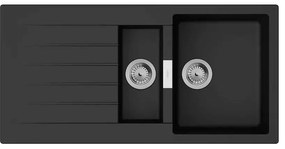 Hansgrohe S520-F530 Композитна мивка за вграждане върху плот