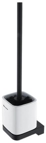 NIMCO MAC 29094KN-90 - Четка за тоалетна със стенен монтаж MAYA бял/матов черен