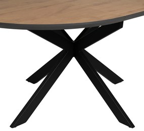 Кръгла сгъваема трапезна маса с допълнителна плоча ø 120 cm Rocía – Ixia