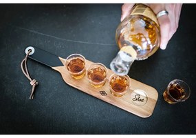 Дървена дъска за сервиране и 4 чаши за шотове Gentlemen's Hardware - Gentlemen's Hardware