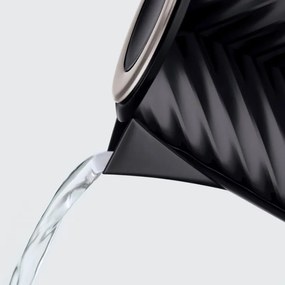 Разопакован: Електрическа кана Russell Hobbs 26380-70, 2400 W, 1.7 л, Бързо завиране, 3D Дизайн, Чучур без подливане, Черен