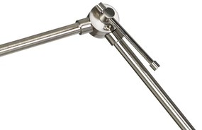 Модерна подова лампа стомана регулируема - Editor