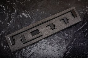 Комплект аксесоари за баня Mati Black 4 части