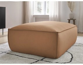 Кафява табуретка от изкуствена кожа Boheme – Bobochic Paris