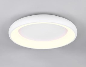 Бяло LED затъмняващо се осветително тяло за таван Cardona – Trio