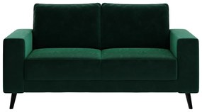 Тъмнозелен кадифен диван , 168 см Fynn - Ghado