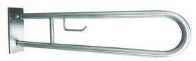 Монтажна конзола с държач 10,3x25,3 cm неръждаема стомана/сребриста
