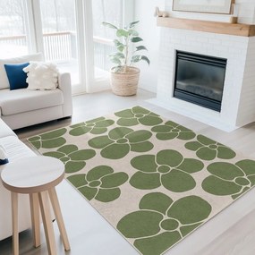 Зелена пътека подходяща за пране 60x230 cm Green Meadow – Mila Home