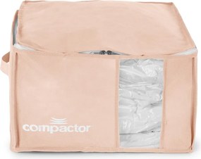 Вакуумна пластмасова кутия за съхранение на дрехи 42x40x25 cm Pink Edition – Compactor