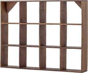 На няколко нива стенен рафт от рециклирано дърво в естествен цвят 53 cm Tilo – Bloomingville