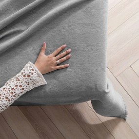 Сиво покривало за легло от шенил 220x240 cm Talo – Filumi