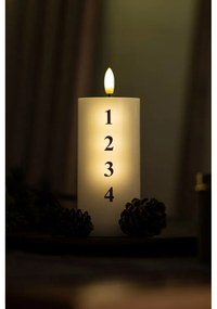 LED свещ на батерии (височина 15 cm) Sille Advent – Sirius