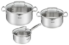 Комплект съдове от неръждаема стомана 6 бр. DUETTO+ G719S655 – Tefal