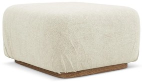 Кремава модулна табуретка от букле Ailani – Makamii