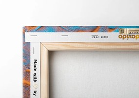 Картина на платно – Текстура на листа на пясъчен плаж