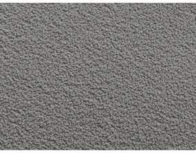 Тъмносив ъглов диван от прежда с примки от букле (десен ъгъл) Leonore – Bobochic Paris