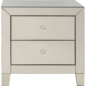 Арт.83890 Нощно шкафче Luxury Gold 2 Drawers