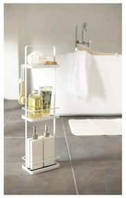 Бяла поставка за баня с 3 рафта Takamtsu - YAMAZAKI