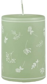 Зелена свещ , време на горене 30 ч. Fleur - Unipar