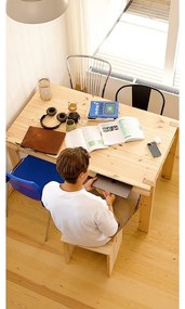 Трапезна маса от масивен бор 75x134 cm Tuck – Karup Design