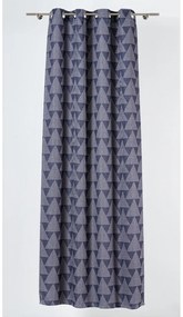 Синьо-сива завеса 130x260 cm Zatapa - Mendola Fabrics