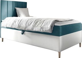 Тапицирано легло Junior Maja I-Petrol-Aristera-90 x 200