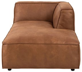 Кафяв модул за диван в цвят коняк (десен ъгъл) Fairfield Kentucky - Bonami Selection