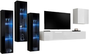 Холна секция Swis XIII-Black - White