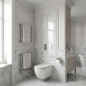 Комплект Структура за Вграждане за WC Slim 024N с Бутон HD Chrome