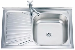 Кухненска мивка алпака ICK 8050A*18 L