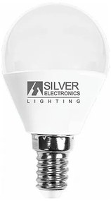 Сферична LED крушка за лампа Silver Electronics E14 7W Топла светлина - 3000K