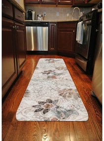 Бежова пътека подходяща за пране 58x240 cm Vintage Garden – Oyo Concept