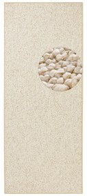 Кремава пътека 80x300 cm Wolly – BT Carpet