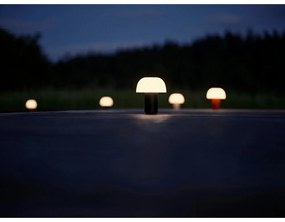 Черна алуминиева LED затъмняваща се настолна лампа (височина 22 cm) Harvest – Zone