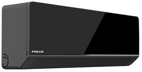 Инверторен климатик Finlux 12TENE87BRIS, 12000 BTU, А+++, 30 м2, Wi-Fi, Плазмен филтър, 4D обдухване, Златно покритие на топлообменника, Черен