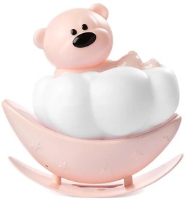 ONLI - LED Зареждаема детска нощна лампа NUVOLINA LED/2,5W/5V мече/розово