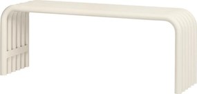 Бежова градинска пейка метална Nokk – noo.ma