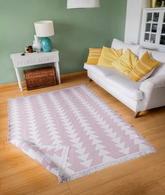 Килим (120 x 180) 22994A - Бяло, Розово Бяло
Розово