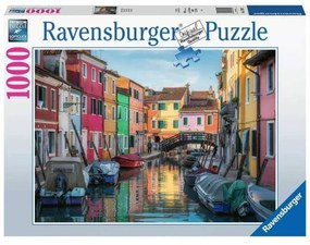 Пъзел Ravensburger 17392 Burano Canal - Venezia 1000 Части