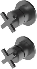 Смесител за вграждане Elle Cross La Torre II-черен-матиран