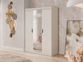 Гардероб три врати Elena 3D-С огледало
