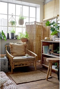 Бамбуков градински стол в естествен цвят Sole - Bloomingville