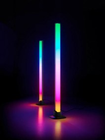 Черна метална LED настолна лампа (височина 55 cm) Boy – Reality