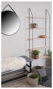 Черен рафт от масивна дървесина Pavlovnia Eindhoven - House Nordic