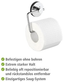 Сив самозалепващ се комплект аксесоари за баня Milazzo – Wenko